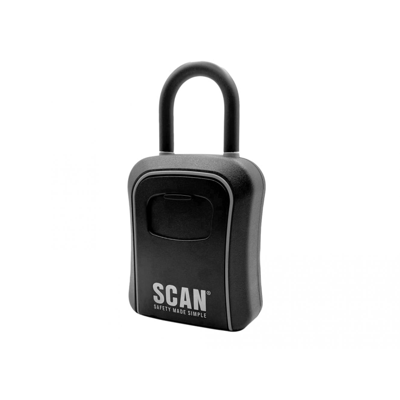 4 Wheel Combination Keysafe with Removable Shackle SCAKEYSAFESH