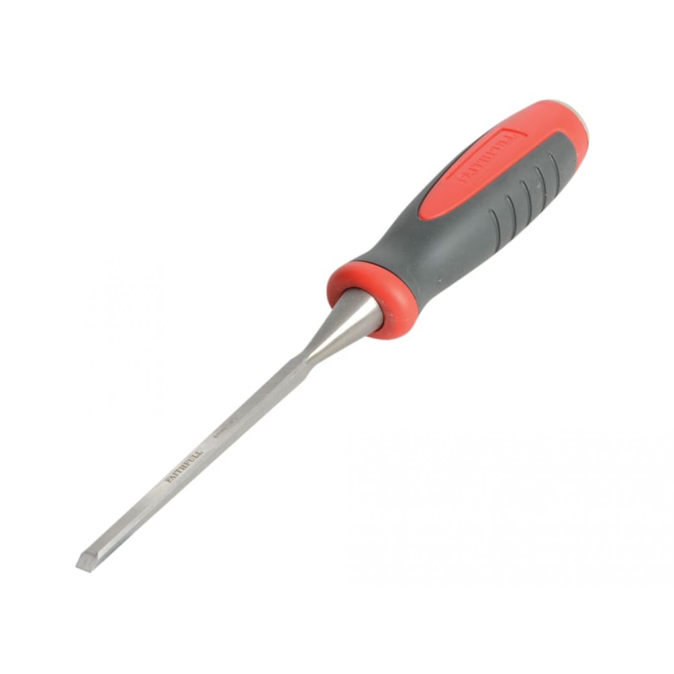 Bevel Edge Chisel Red Soft Grip
