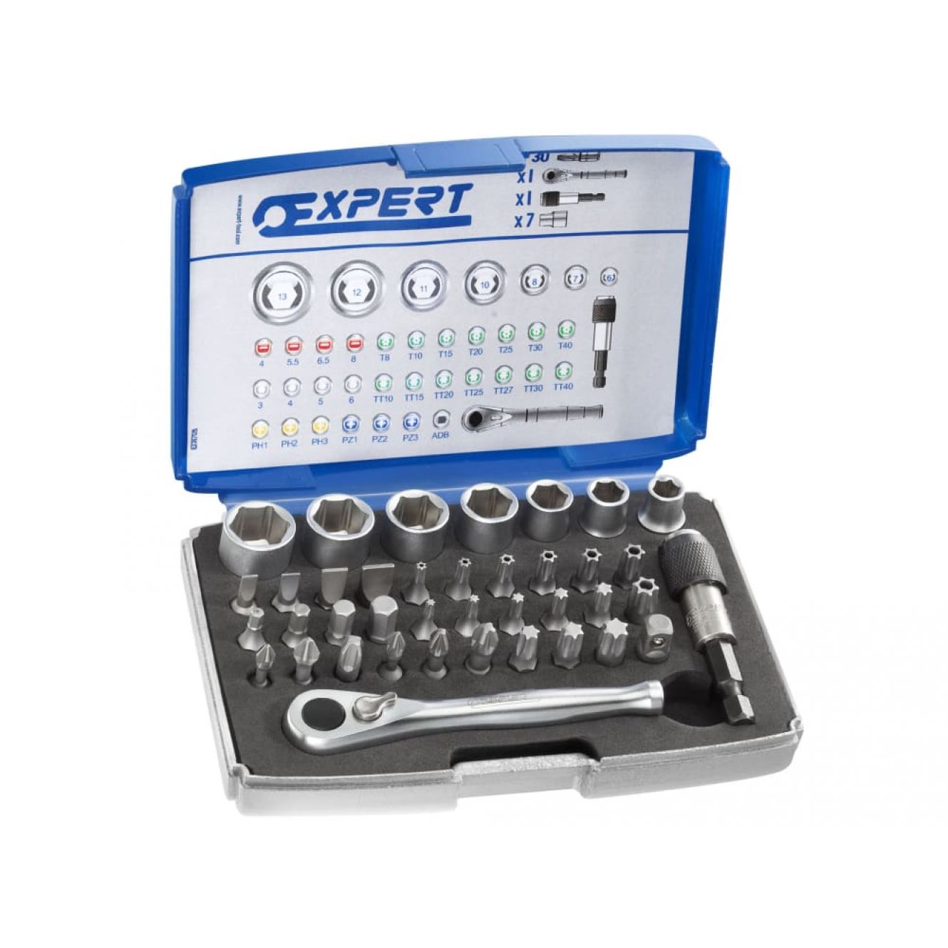 E131705 1/4in Bit Set, 39 Piece BRIE131705B