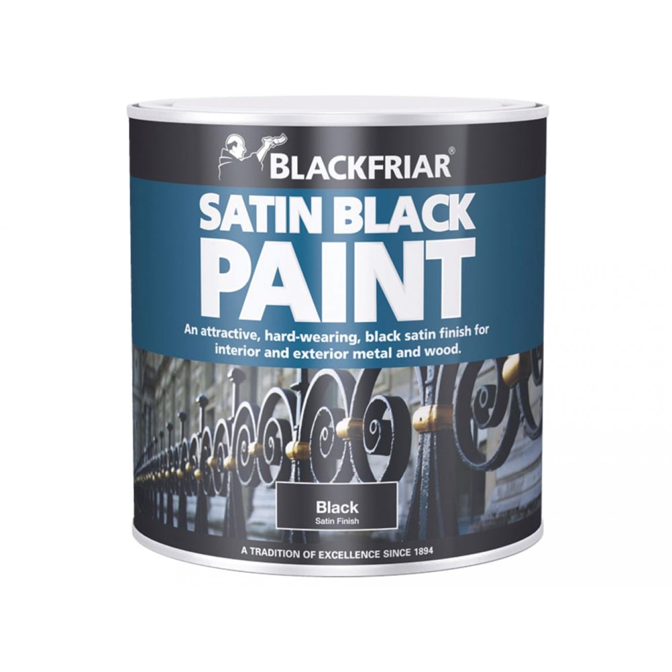 Satin Black Paint