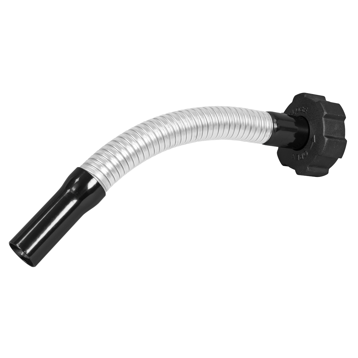 Flexi Pouring Spout for Screw Cap Jerry Cans - Black JC1SCB