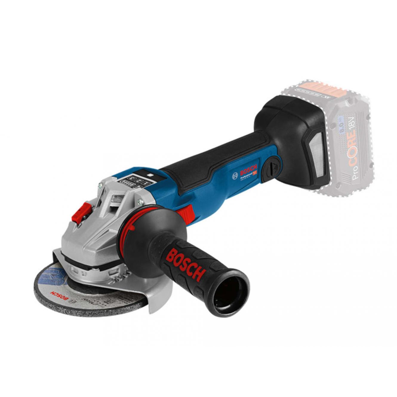 GWS 18V-10 SC Professional Angle Grinder 125mm 18V Bare Unit BSH6019G340B