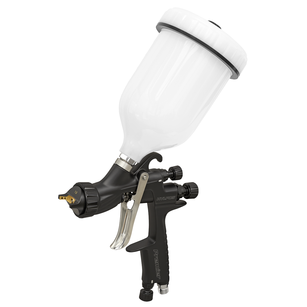 HVLP Gravity Feed Spray Gun 1.3mm Set-Up HVLP05