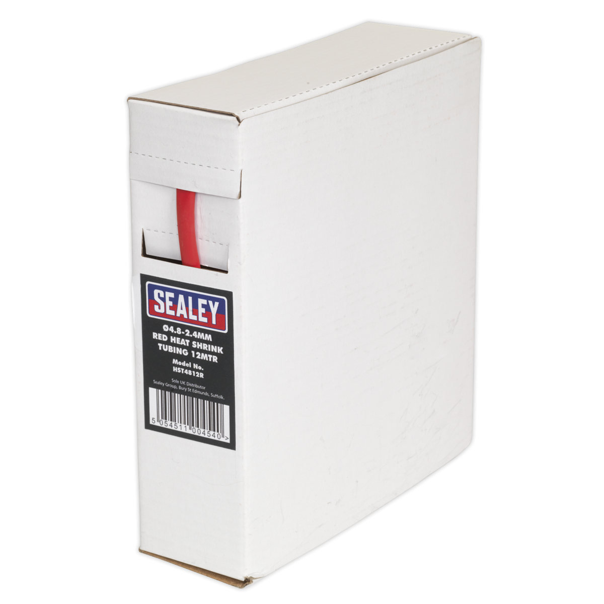 Heat Shrink Tubing Red Ø4.8-2.4mm 12m HST4812R