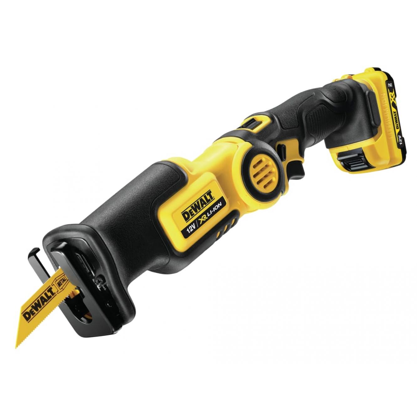 DCS310D2 Cordless Pivot Reciprocating Saw 12V 2 x 2.0Ah Li-ion DEWDCS310D2