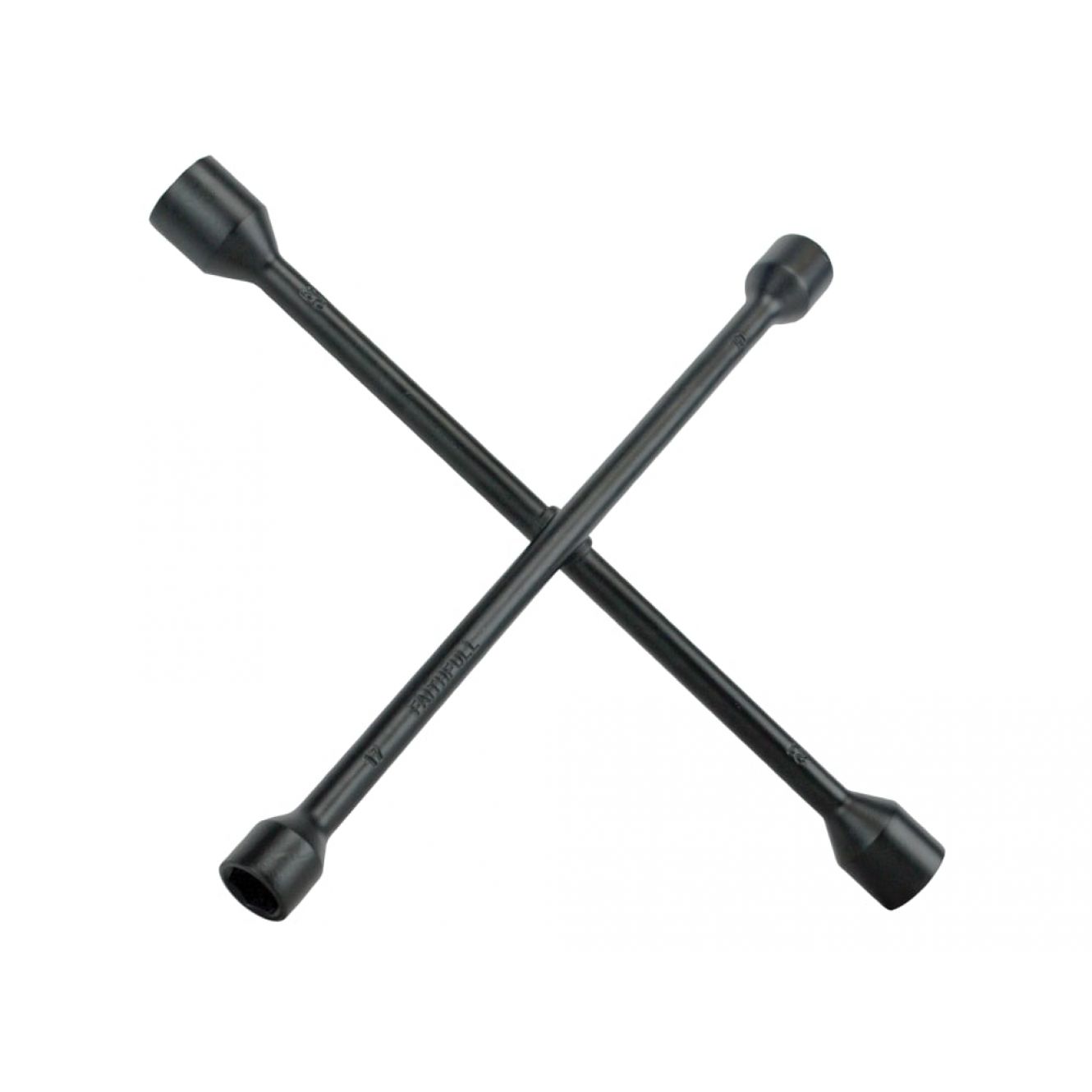 4-Way Wheel Brace Black Powder Coated 14in FAIAUWB4WP