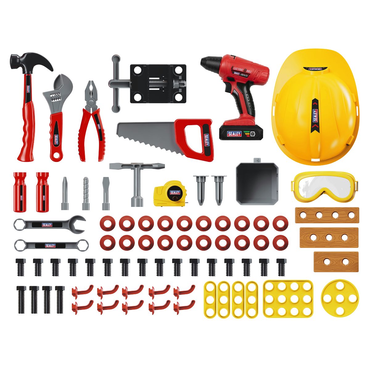 Junior Toy Tool Kit With Workbench 90pc JTK2