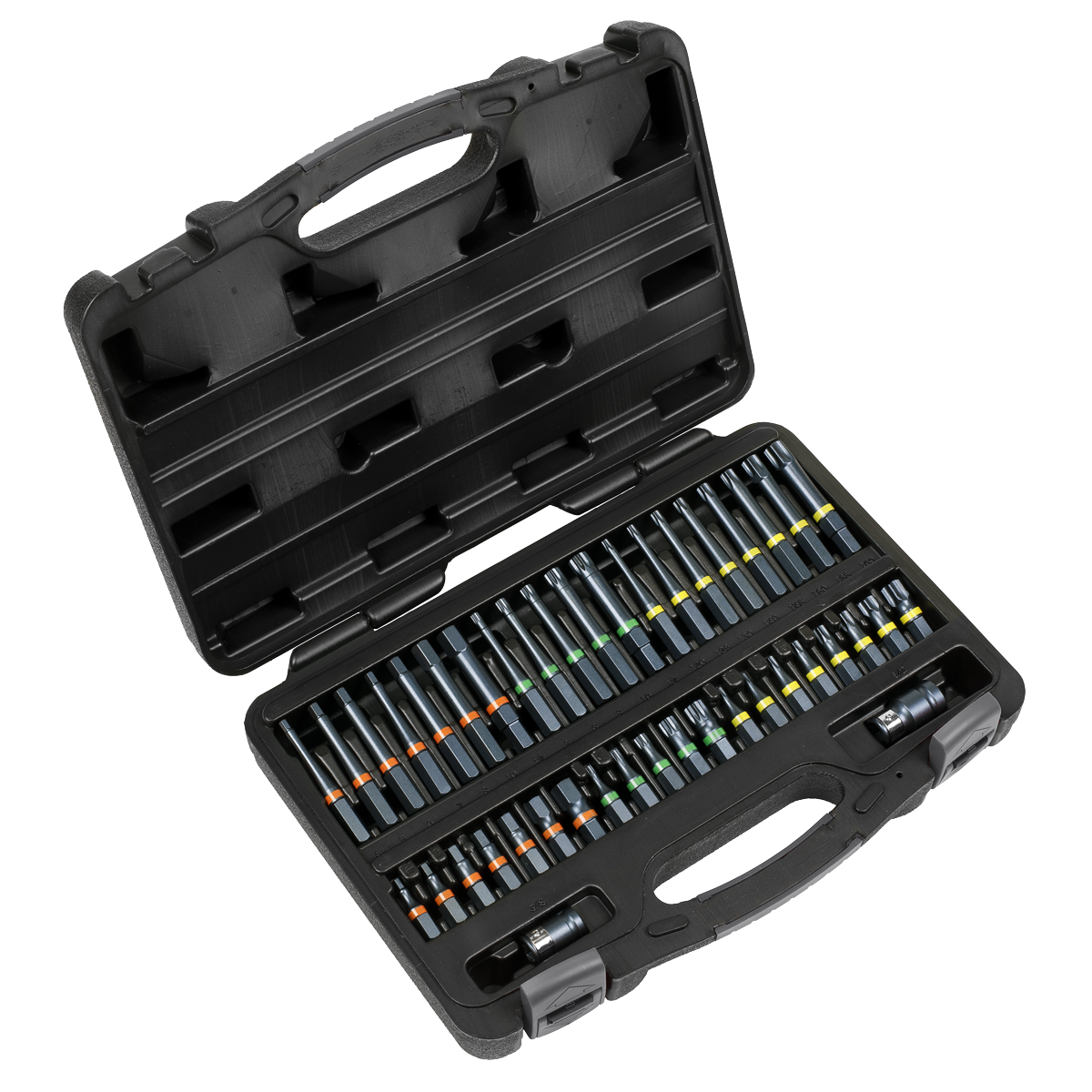 TRX-Star*/Hex/Spline Bit Set Impact 42pc 3/8" & 1/2"Sq Drive AK21901