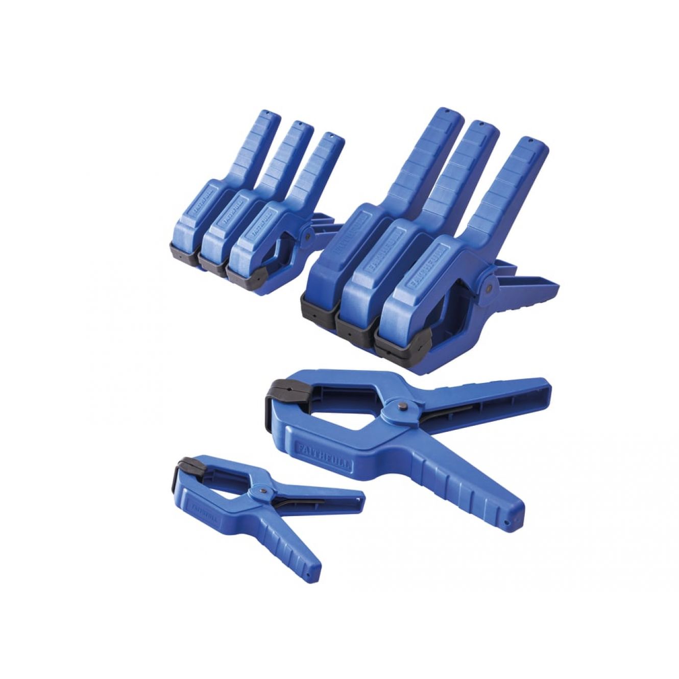 Spring Clamp Set, 8 Piece FAISPCLSET8