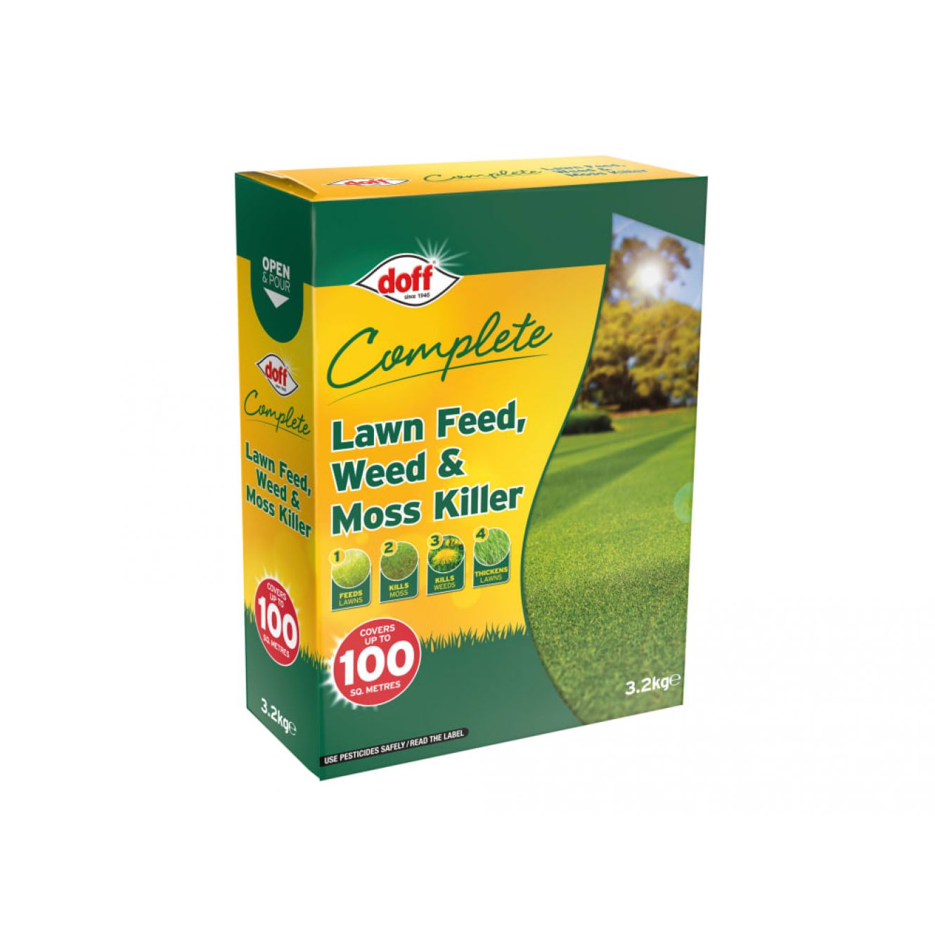 Complete Lawn Feed, Weed & Moss Killer