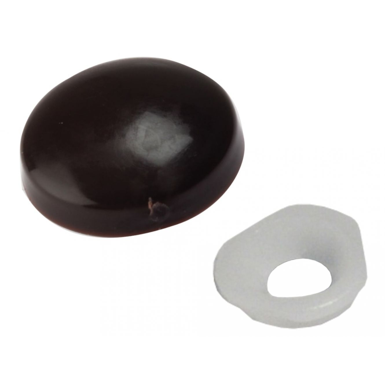 Plastic Domed Cover Cap, Bagged