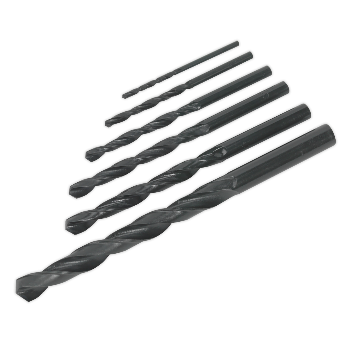 HSS Drill Bit Set 6pc DIN 338 S01039