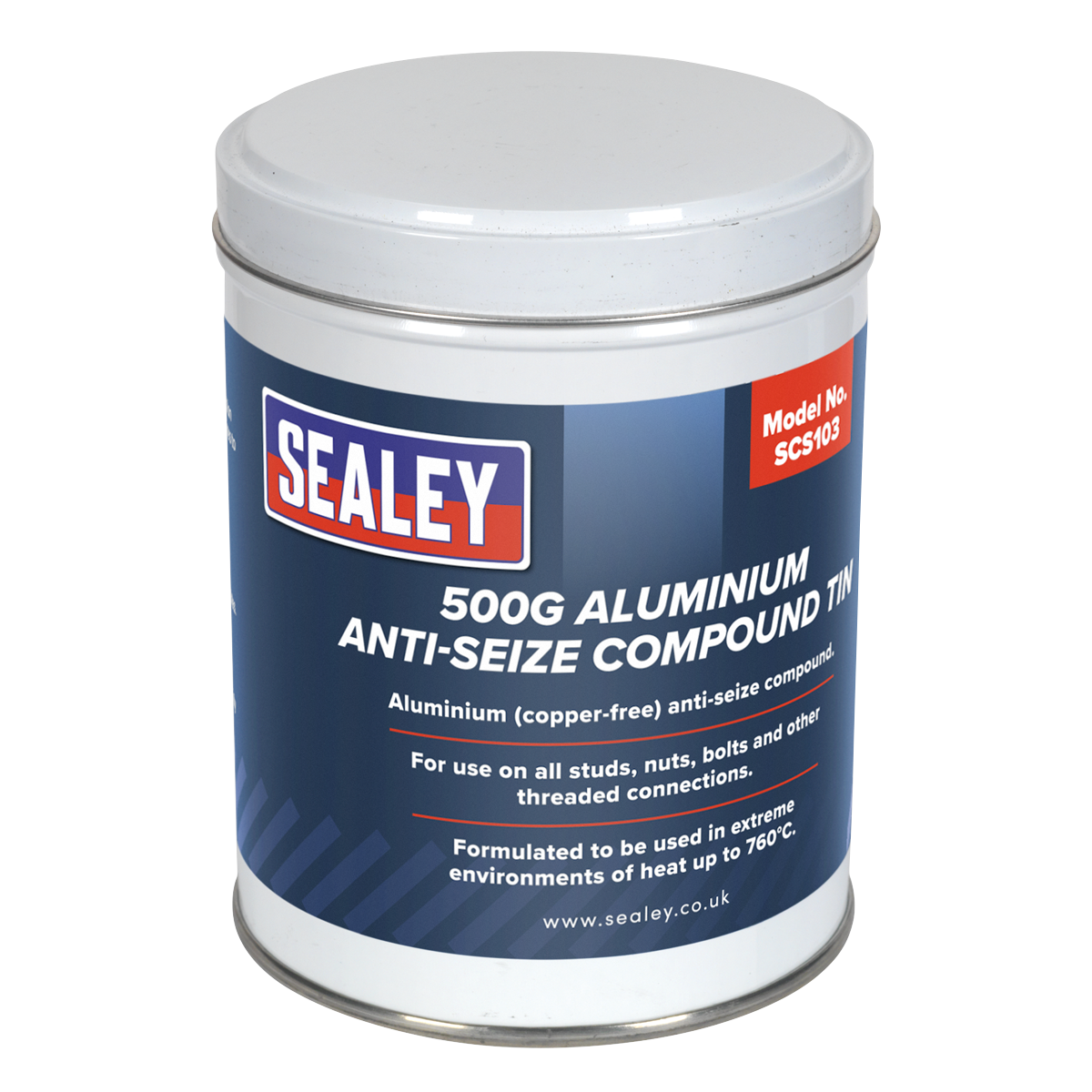 Aluminium Anti-Seize Compound 500g Tin SCS103