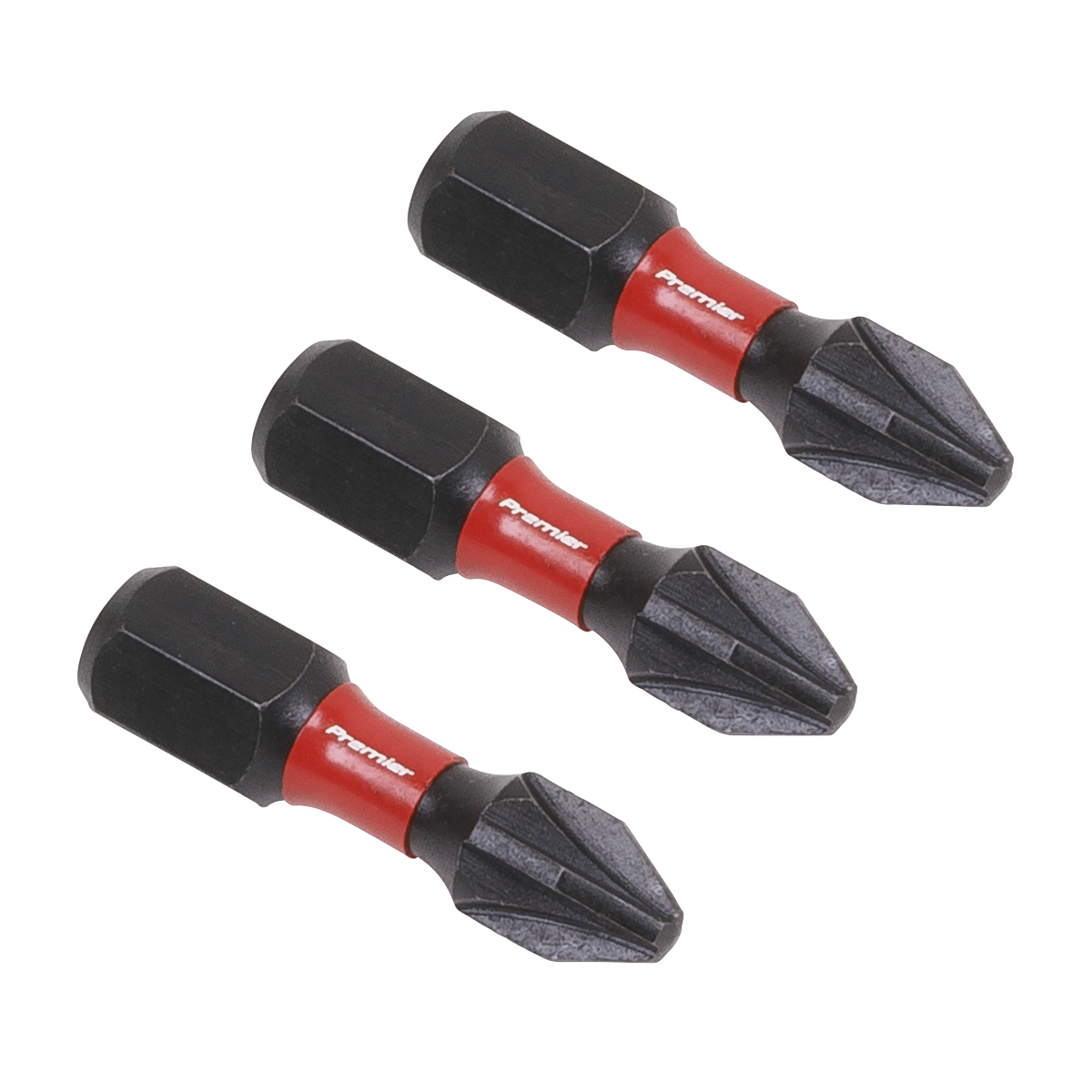 Pozi #2 Impact Power Tool Bits 25mm - 3pc AK8208