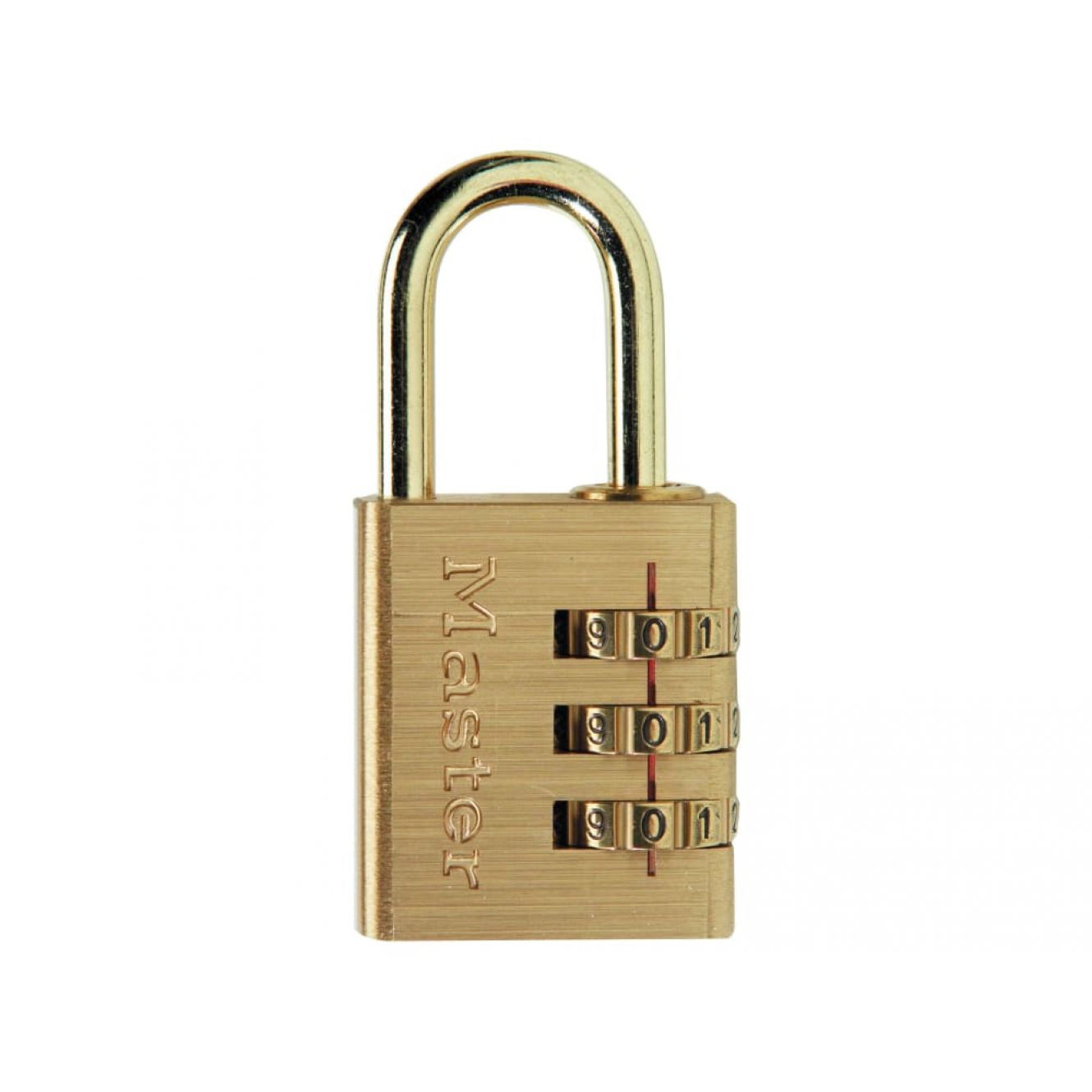 Brass Finish Combination Padlock