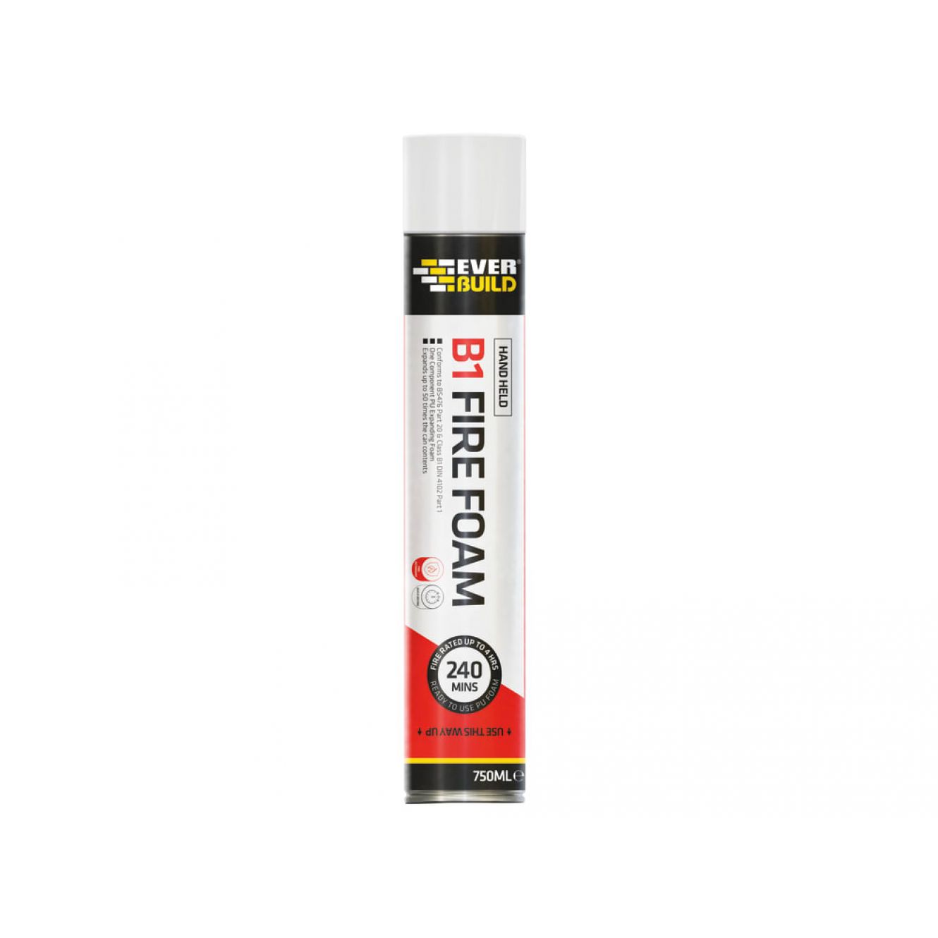 Fire Foam B1 Hand Grade Aerosol 750ml EVBEVFIRE