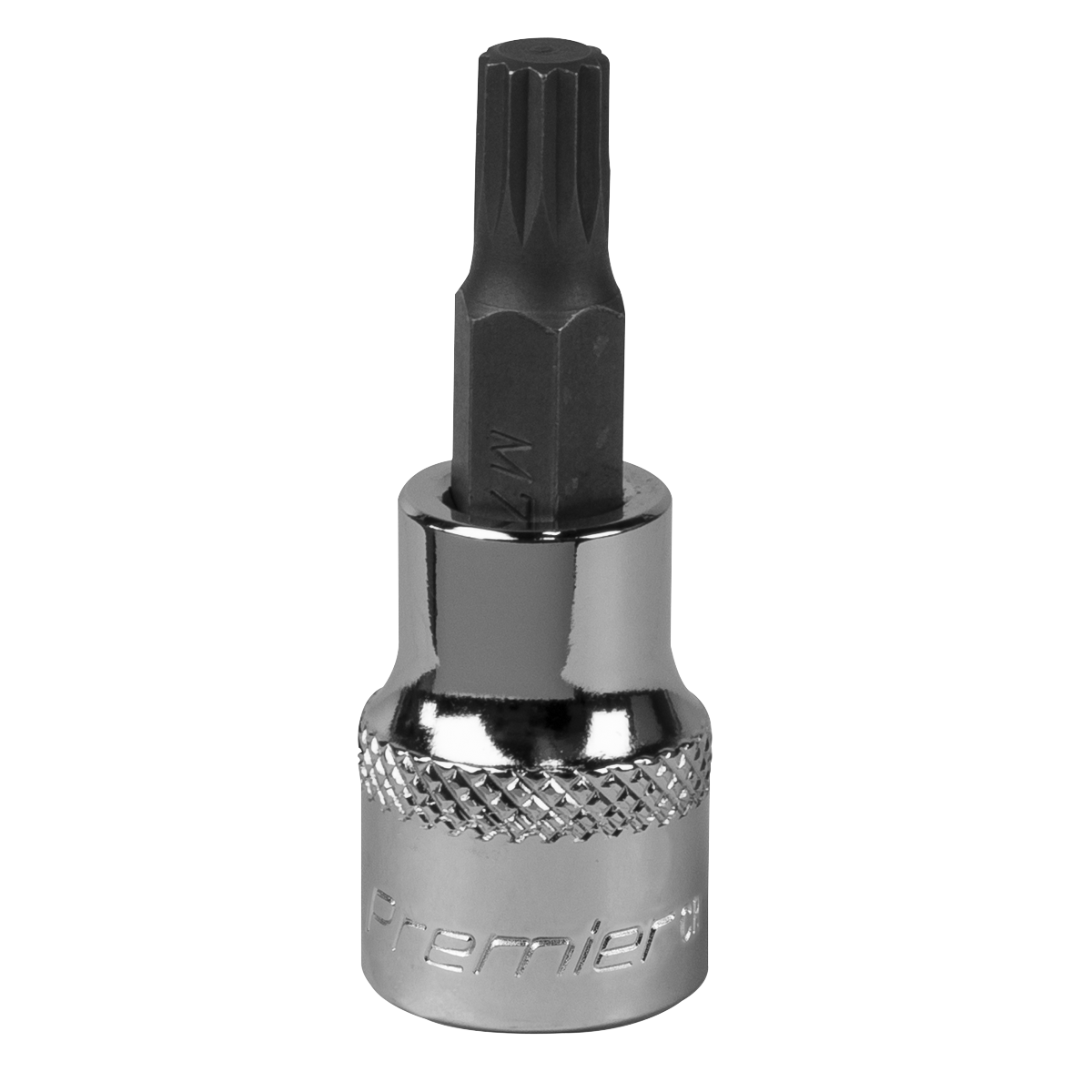 Spline Socket Bit M7 3/8"Sq Drive SBS005