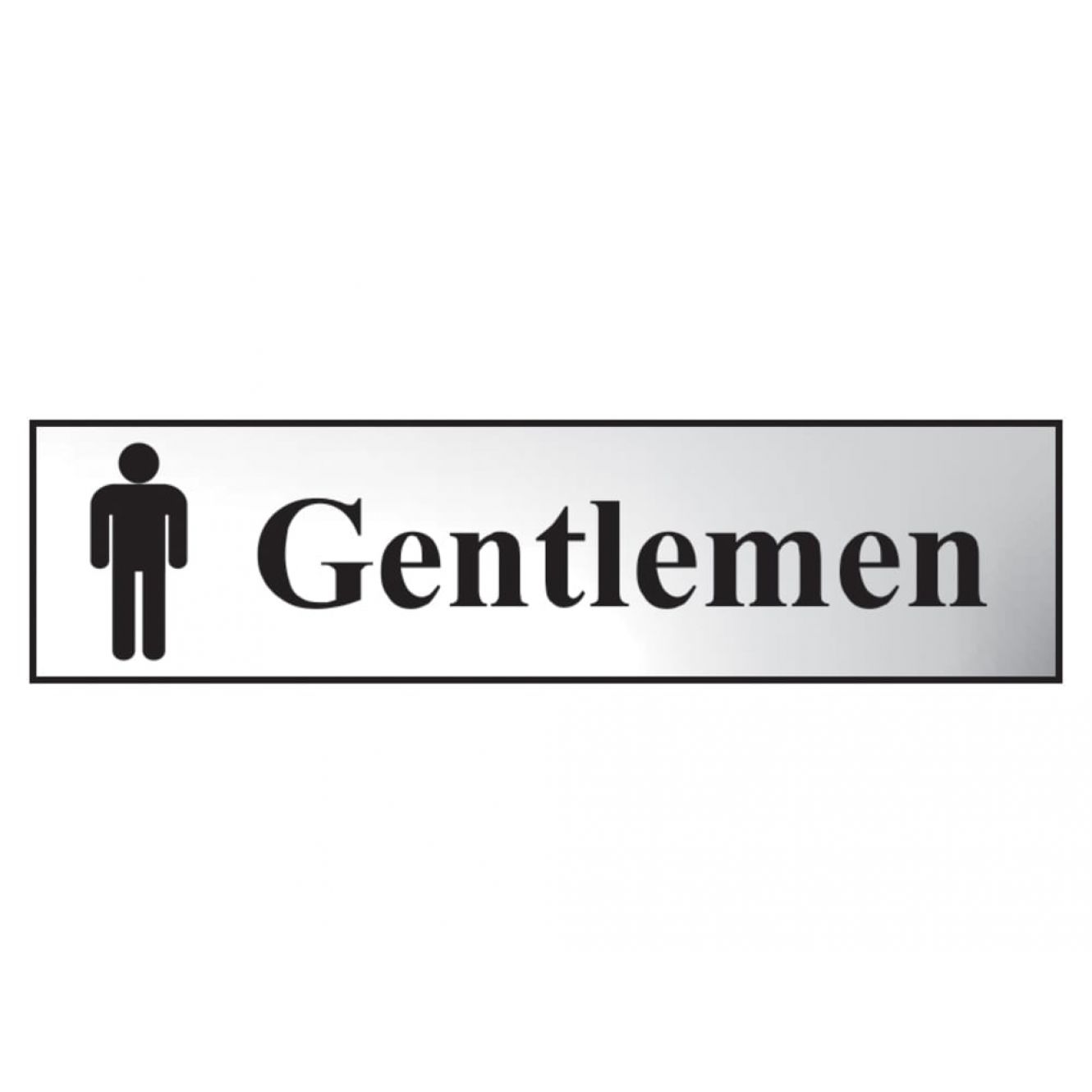 Sign: Gentlemen Bathroom