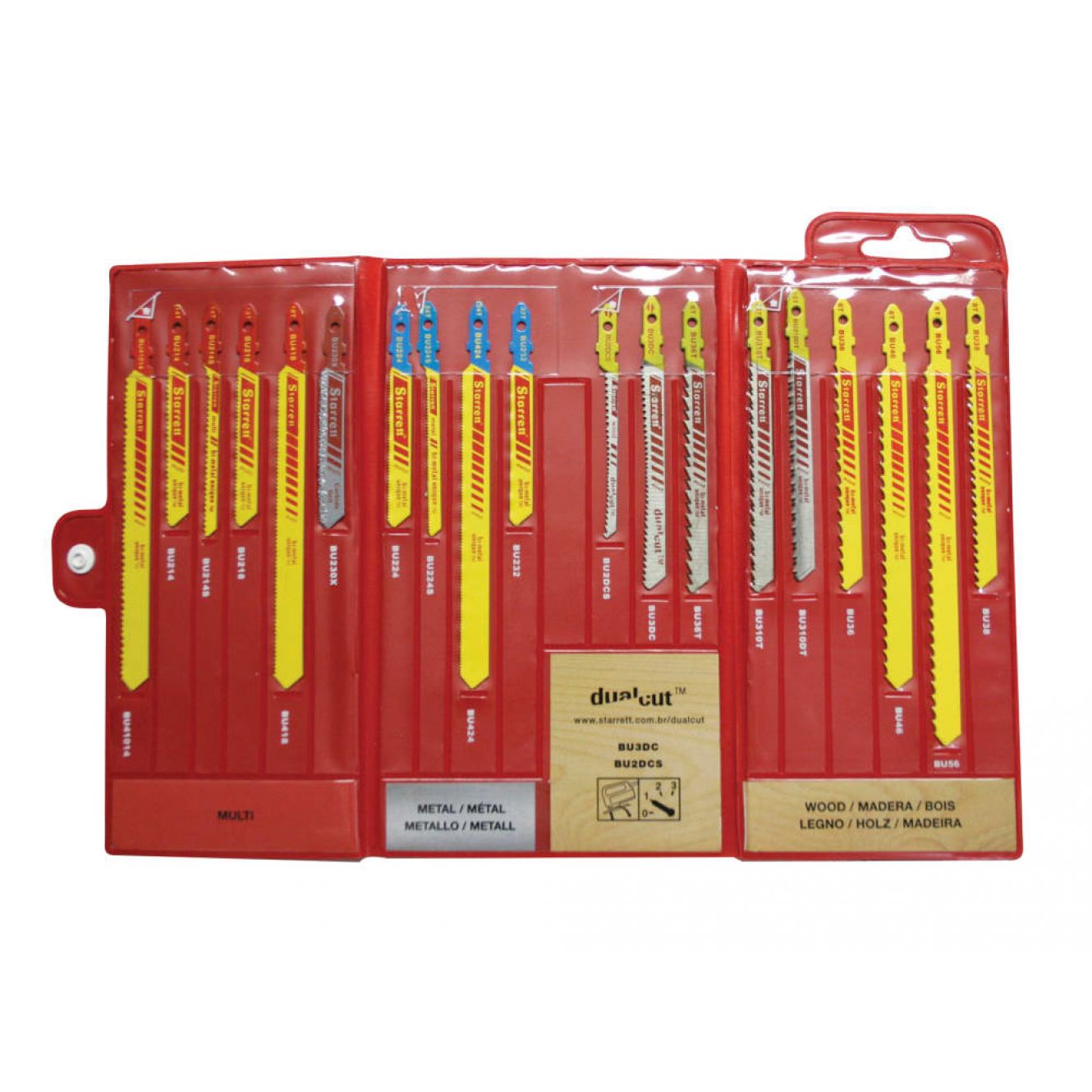 BU4 Jigsaw Blade Assortment Pack, 19 Piece STRBU4