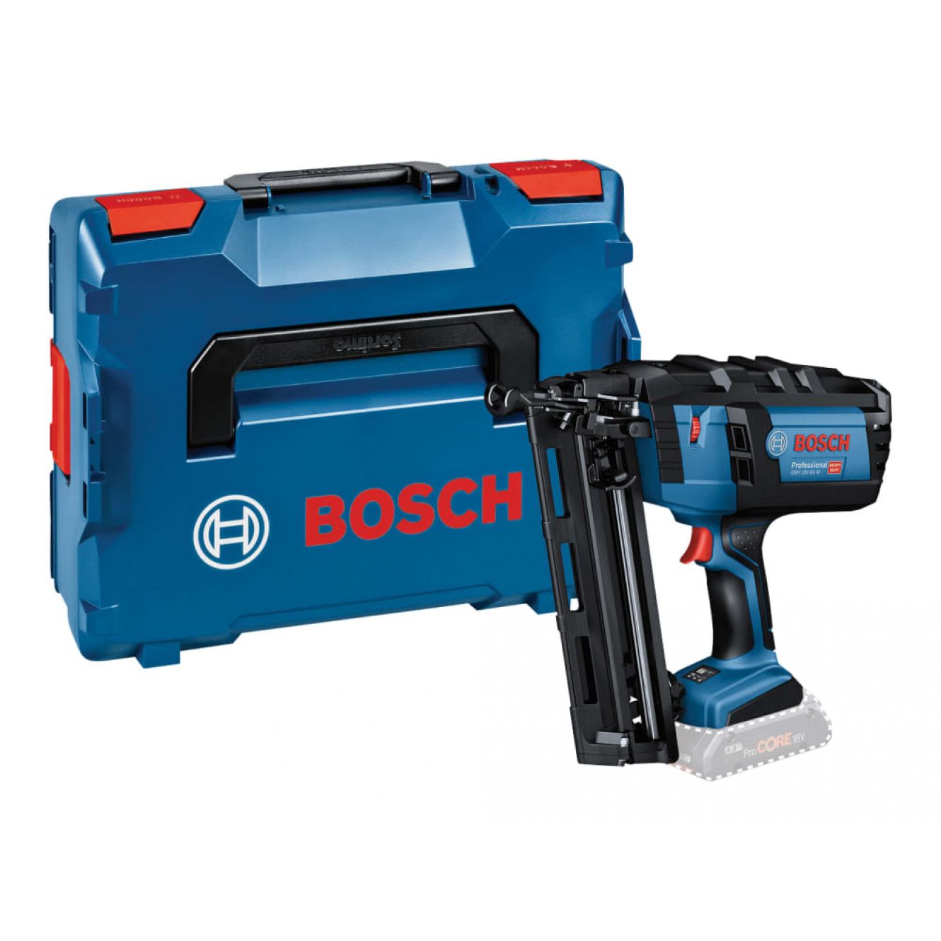 GNH 18V-64 M Nail Gun with L-BOXX 18V Bare Unit BSHGNH18V64X
