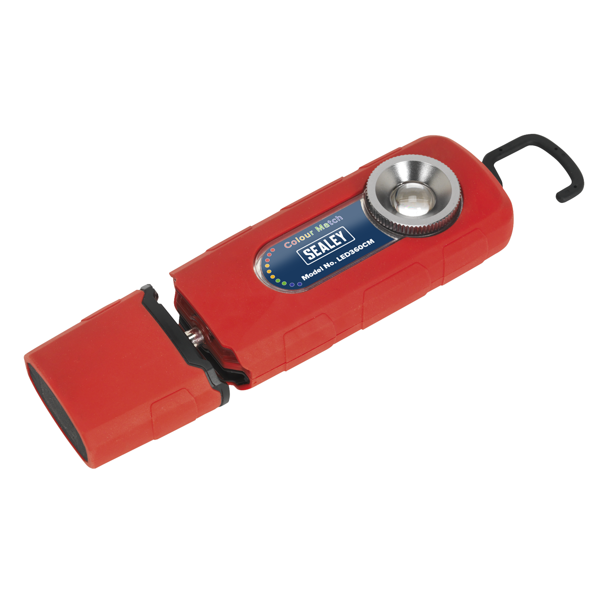 360° Rechargeable Inspection Light 5W COB LED Colour Match CRI 96 - 3-Colour LED360CM