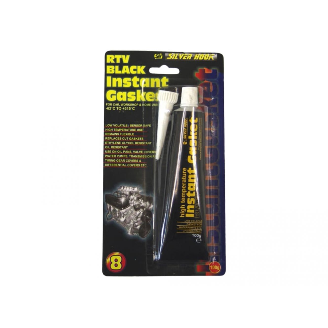 RTV Black Instant Gasket 100g D/ISG08