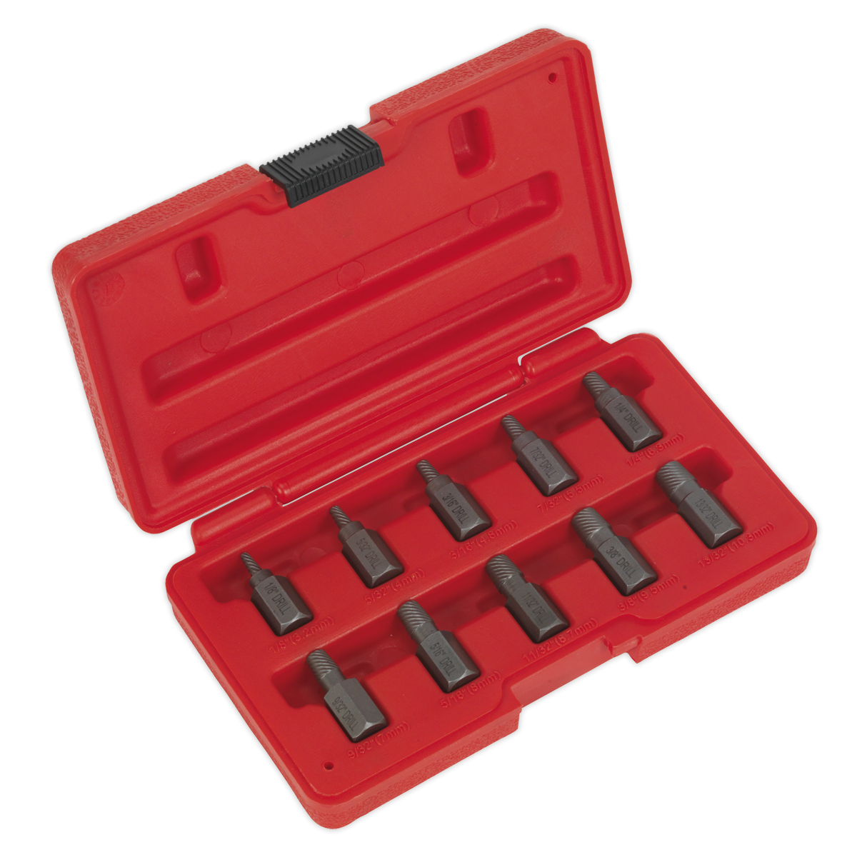 Multi-Spline Screw Extractor Set 10pc AK8181