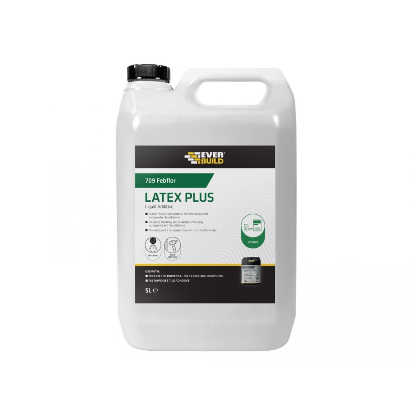 709 Floor Flex Plus Latex 5 litre EVBLAT5