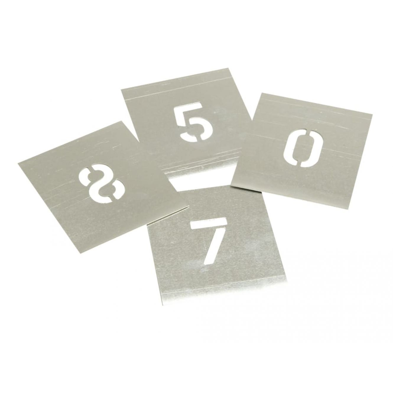 Zinc Stencil - Numbers