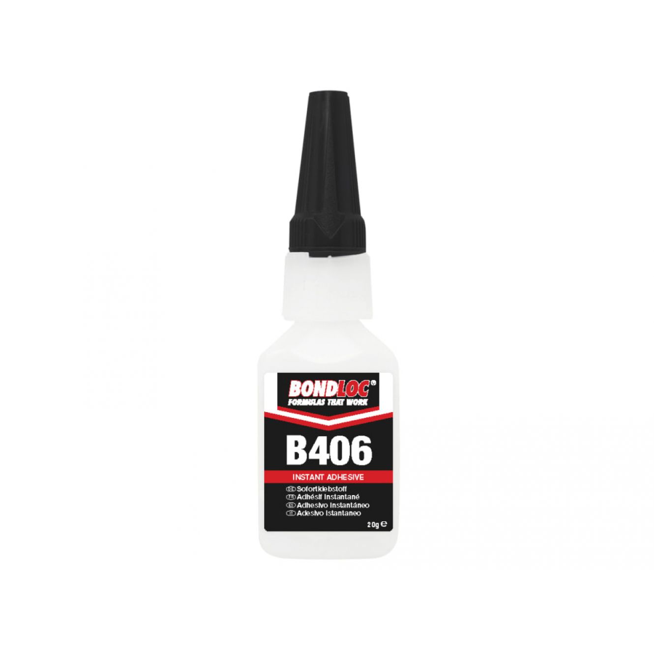 B406 Low Viscosity Cyanoacrylate 20g BONB40620