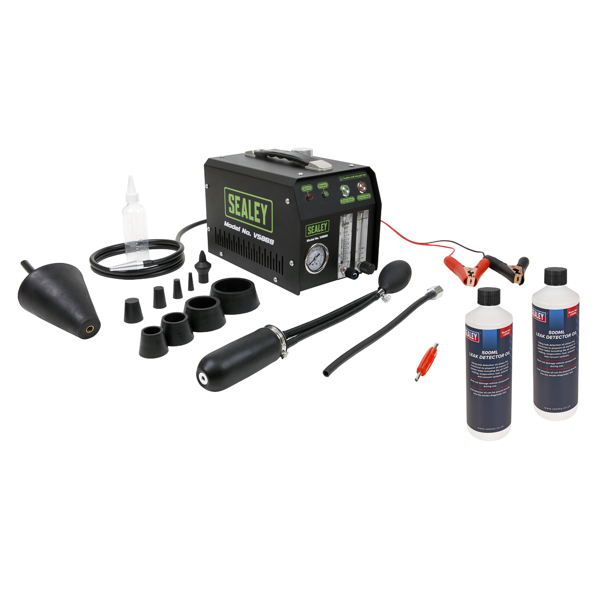 EVAP Leak Detector Smoke Diagnostic & Leak Detector Oil Kit VS869KIT