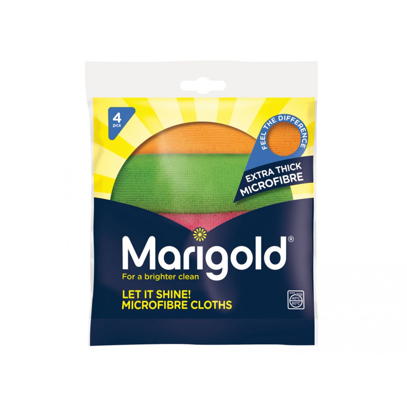 Let It Shine! Microfibre Cloths x 4 MGD150442