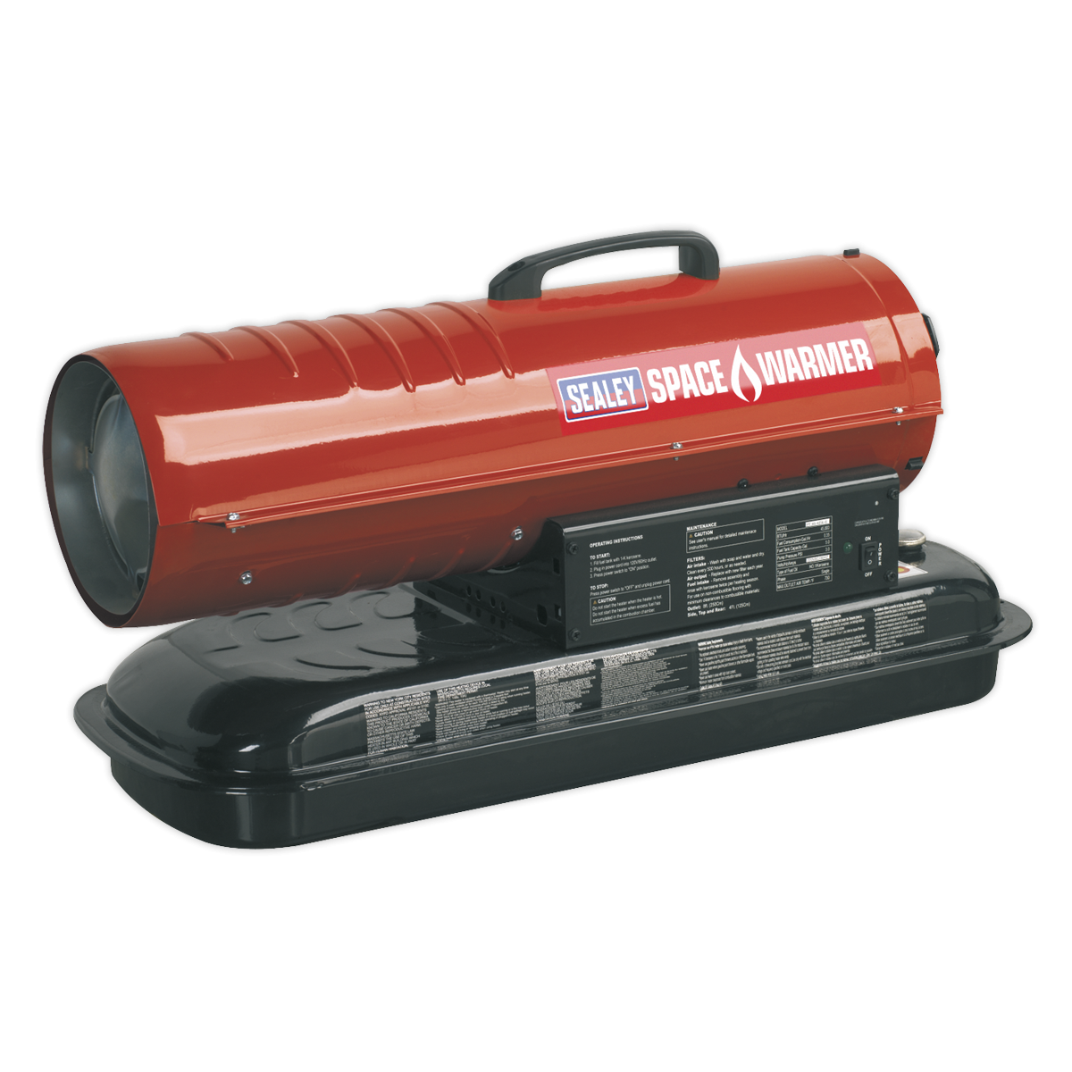 Space Warmer® Paraffin/Kerosene/Diesel Heater 45,000Btu/hr without Wheels