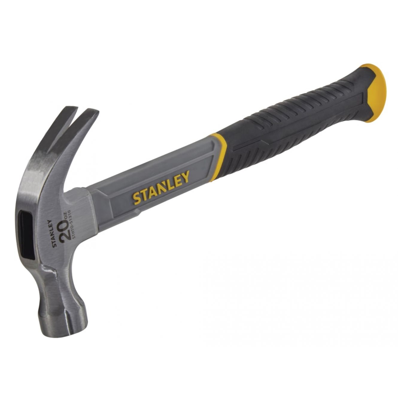 Curved Claw Hammer, Fibreglass Shaft