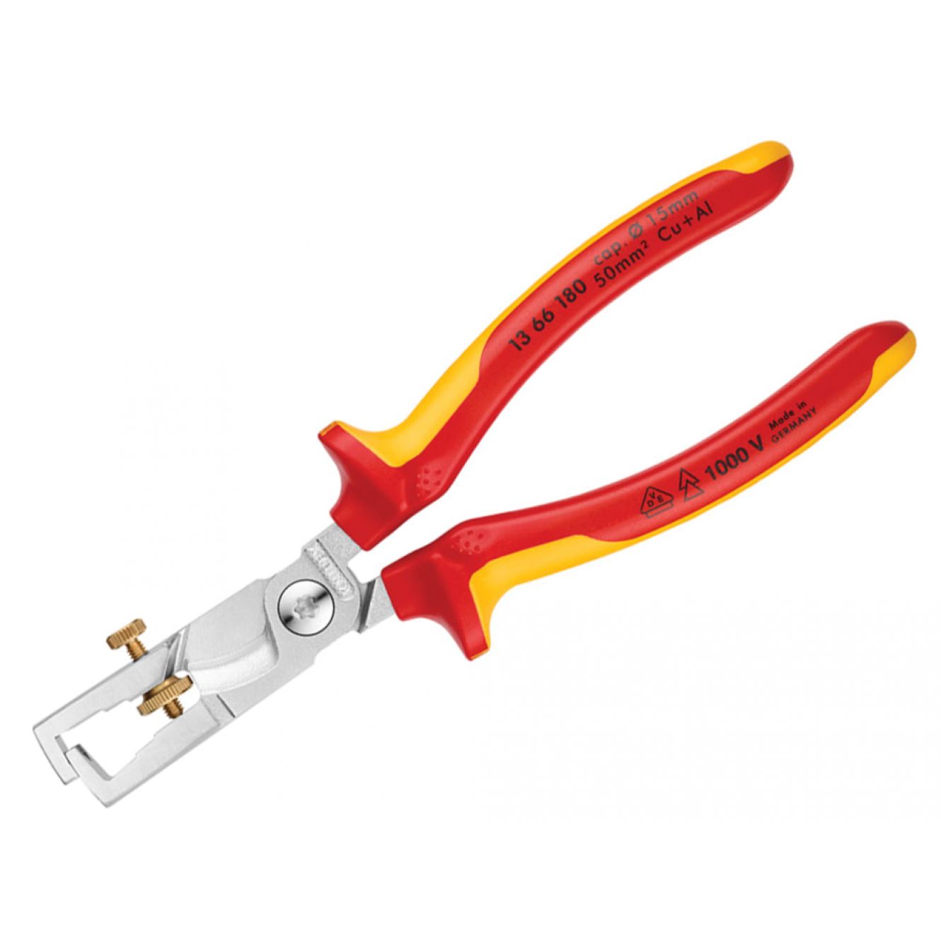 VDE StriX Insulation Stripper with Cable Shears 180mm KPX1366180