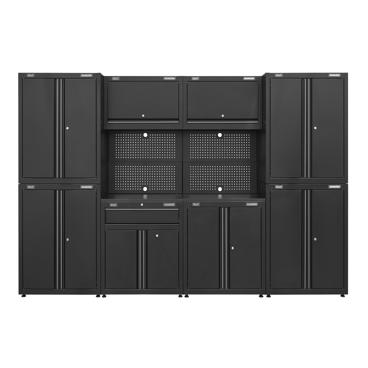 Rapid-Fit 3.1m Modular Garage Storage System APMS10HFP