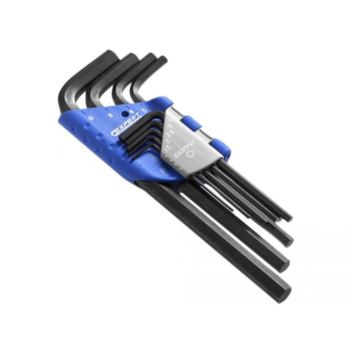 Metric Hexagon Key Long Arm Set, 9 Piece BRIE113947B