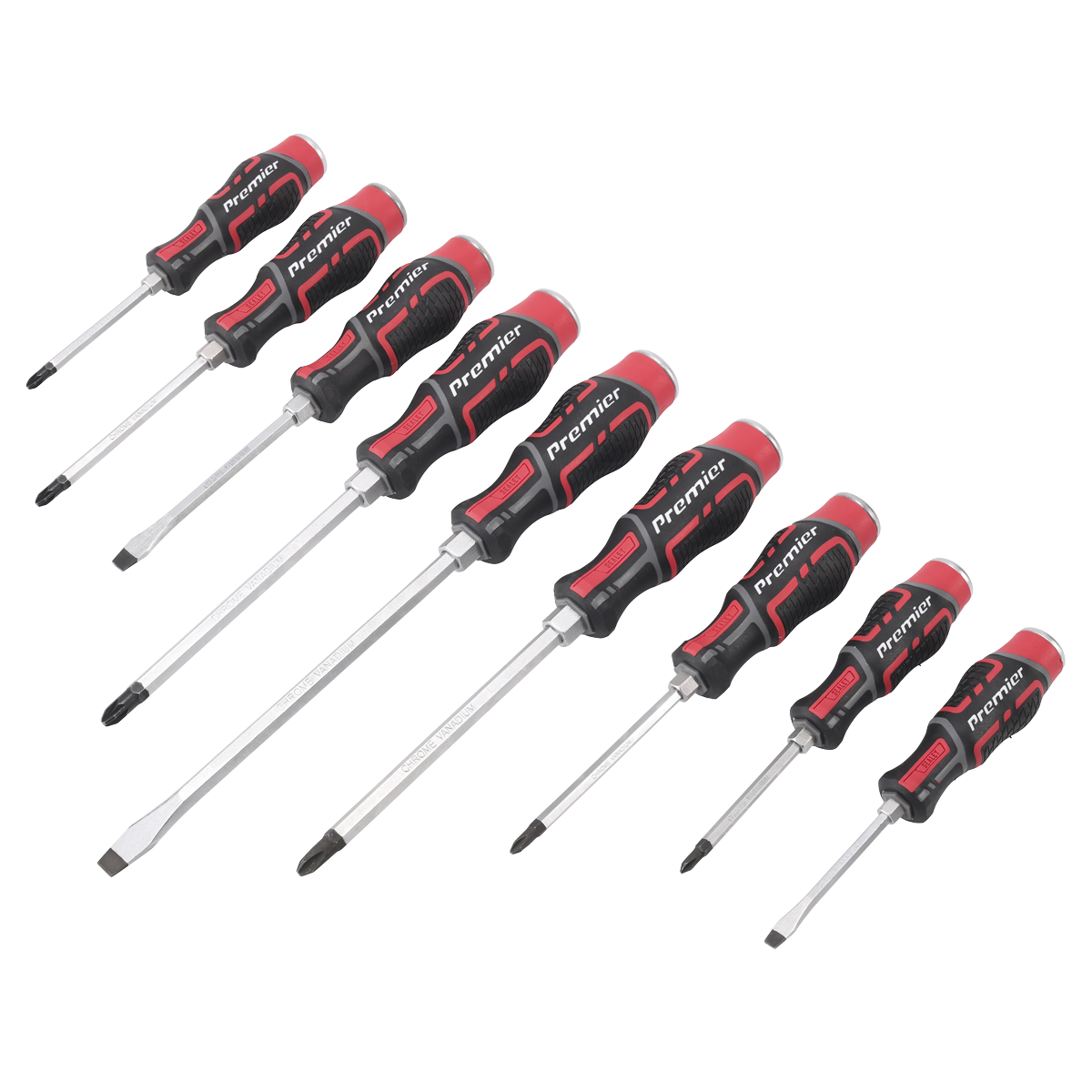 Hammer-Thru Screwdriver Set 9pc AK4941