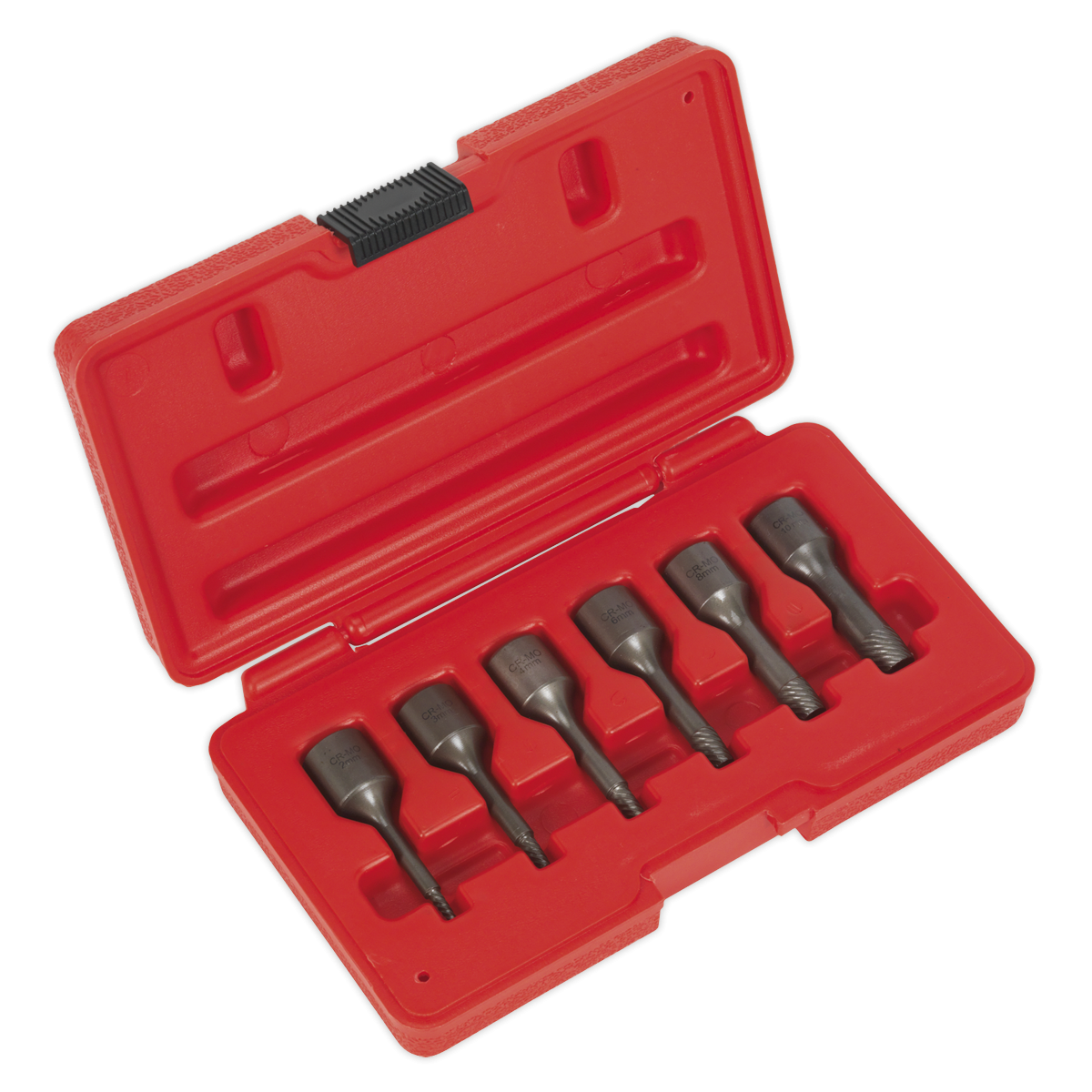 Screw Extractor Set 6pc 3/8"Sq Drive AK8185