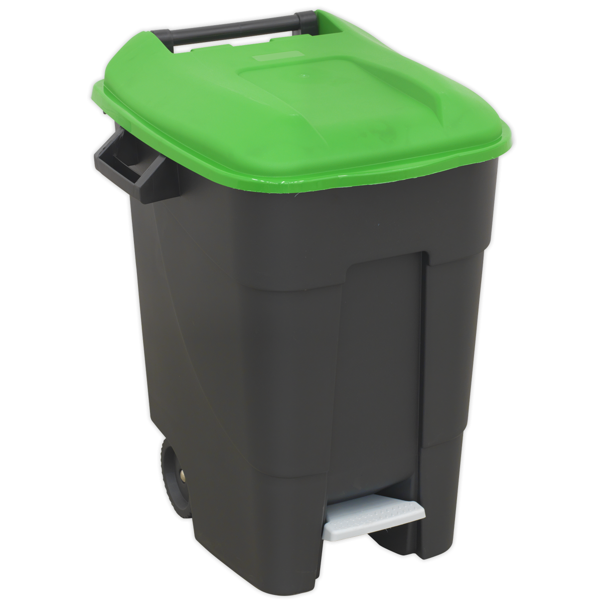 Refuse/Wheelie Bin with Foot Pedal 100L - Green BM100PG