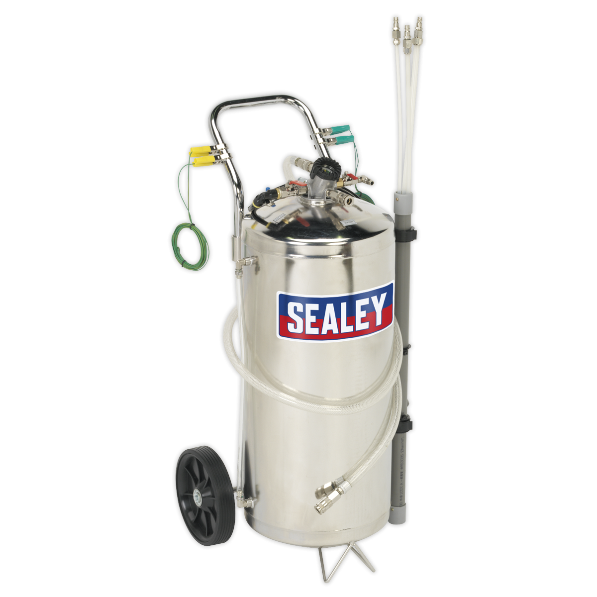 Air Operated Fuel Drainer 40L Stainless Steel TP200S