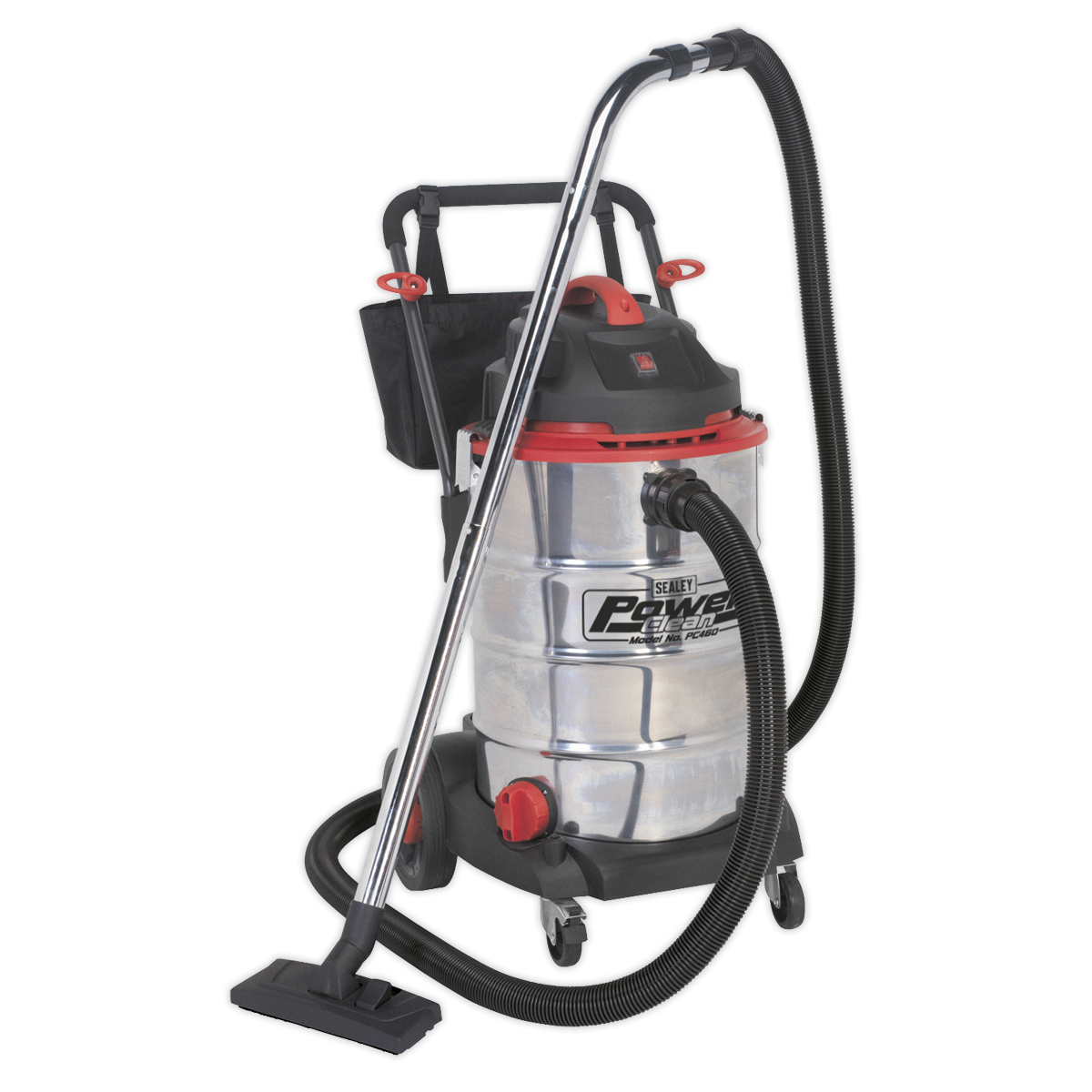 Vacuum Cleaner Wet & Dry 60L Stainless Drum 1600W/230V PC460