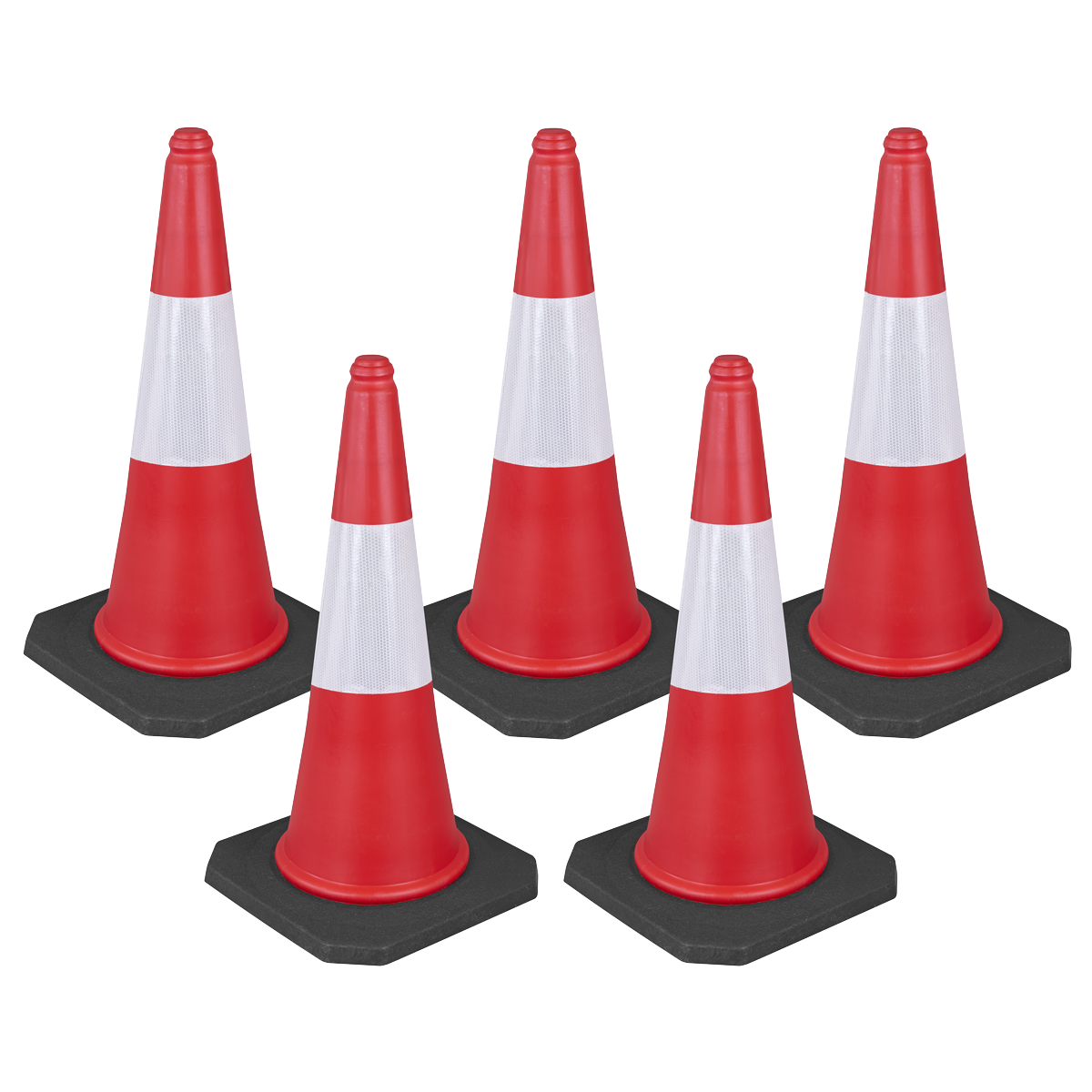 Traffic Cone 75cm - Pack of 5 TFC05