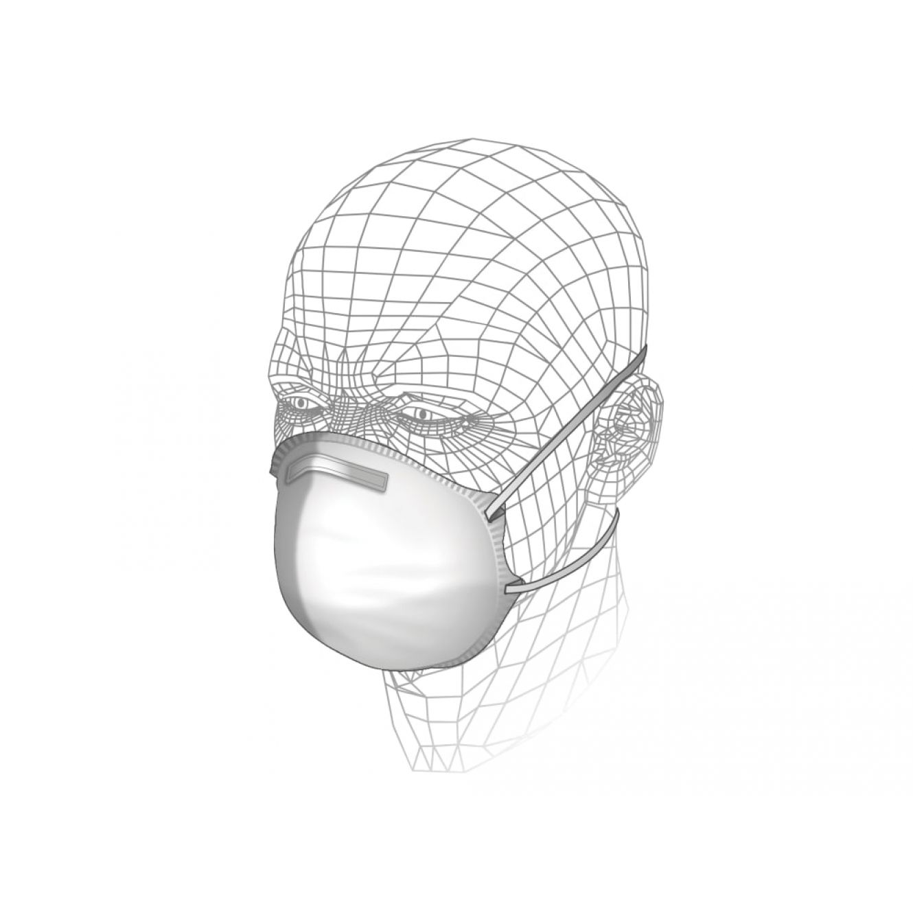 Sanding and Loft Insulation Respirator P1 VITS40210