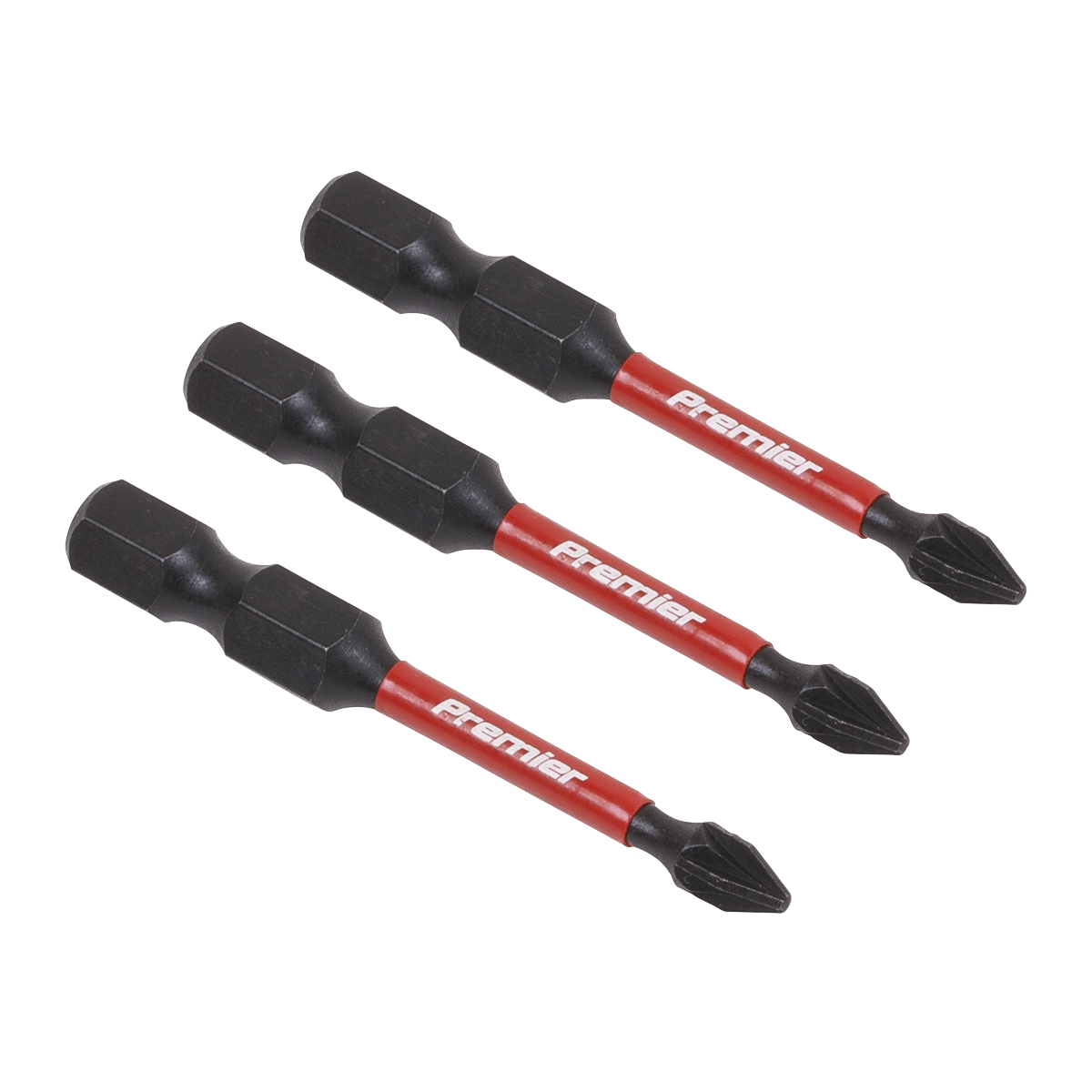 Pozi #1 Impact Power Tool Bits 50mm - 3pc AK8232