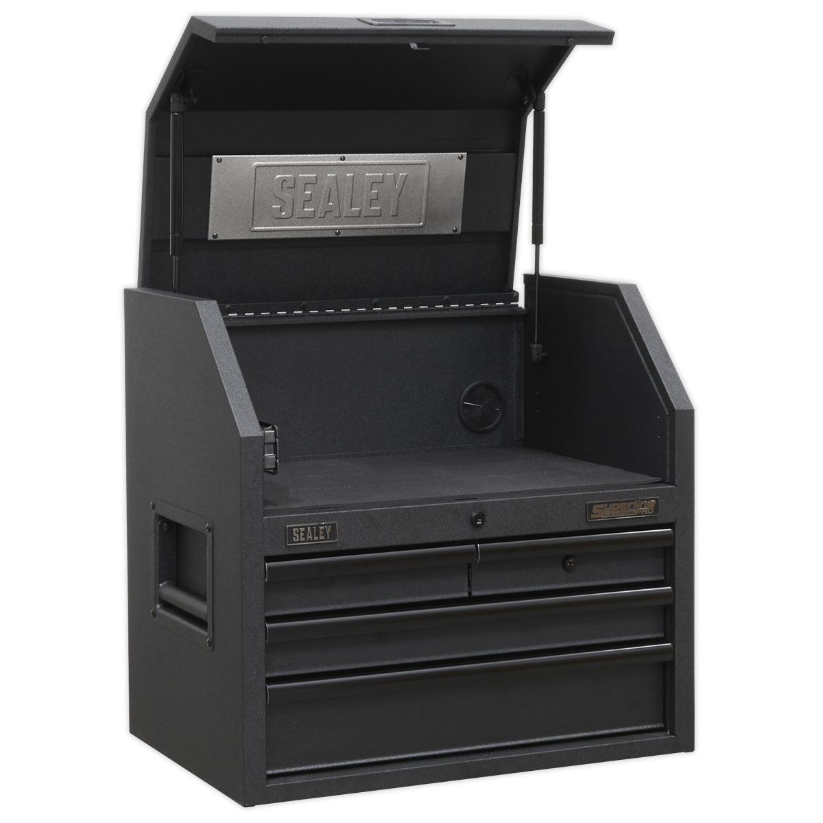 Topchest 4 Drawer 660mm with Soft Close Drawers & Power Strip AP2704BE