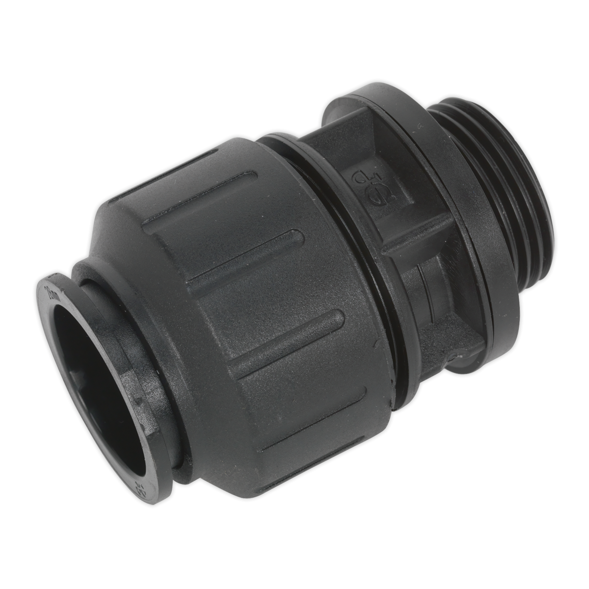 Straight Adaptor 28mm 1"BSP Pack of 2 (John Guest Speedfit® - PM012818E) CAS28SA