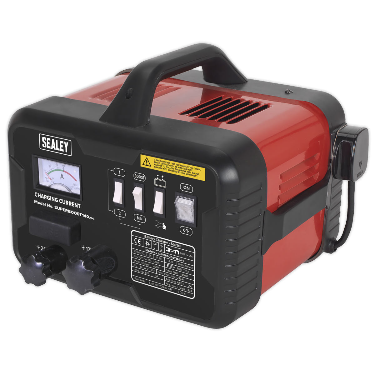 Starter/Charger 140/21A 12/24V 230V SUPERBOOST140