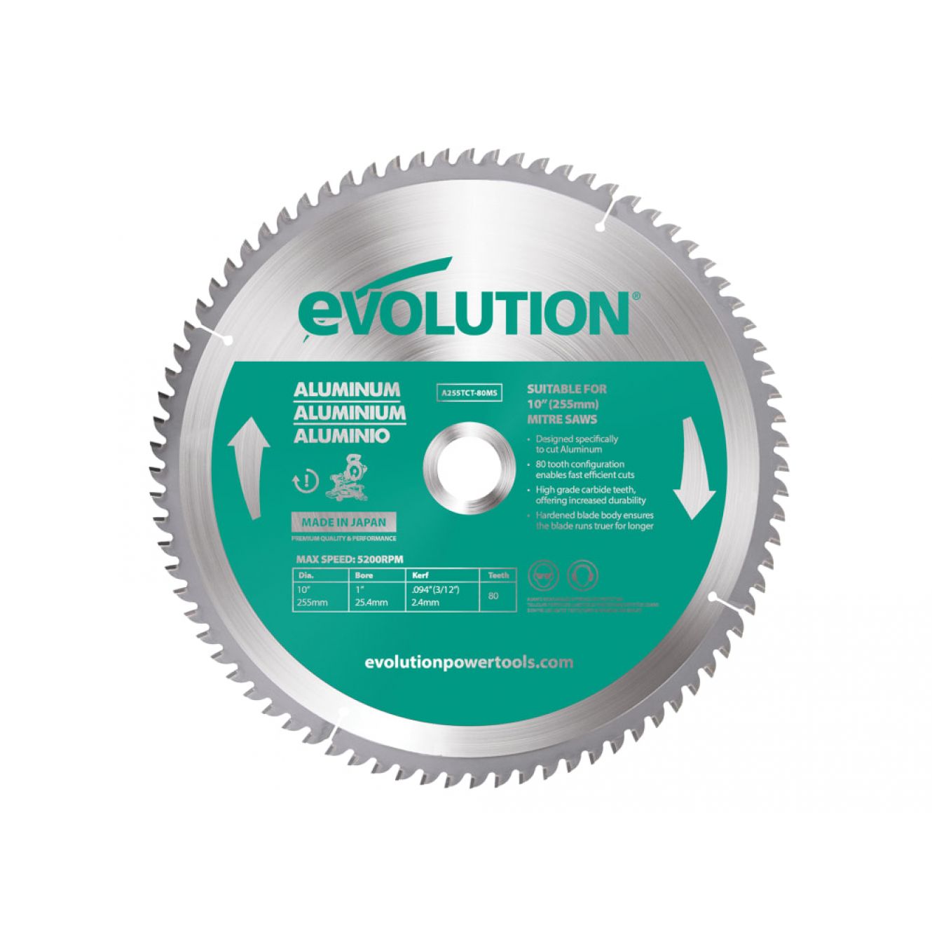 Aluminium Cutting Mitre Saw Blade