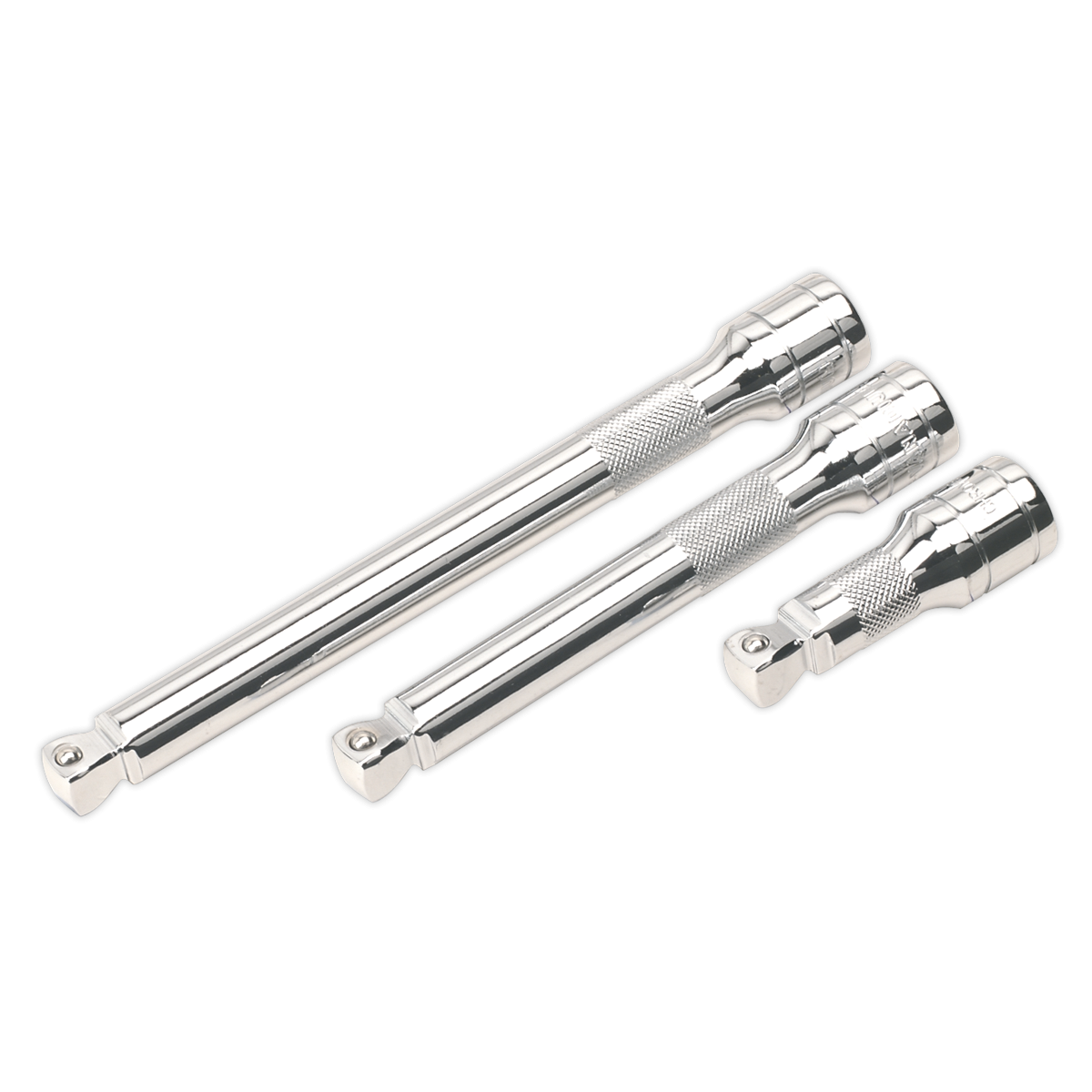 Wobble/Rigid Extension Bar Set 3pc 1/2"Sq Drive AK764